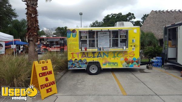 2014 - 7' x 14' Ice Cream Concession Trailer