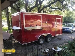 2024 NEW 7' x 16' Freedom Unused Food Concession Trailer