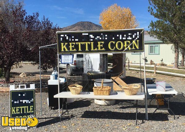 Well-Kept Turnkey 2006 8' x 12' Popcorn Concession Stand / Kettle Corn Business