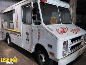 All Aluminum Vintage 1977 Chevrolet Step Van Ice Cream Truck