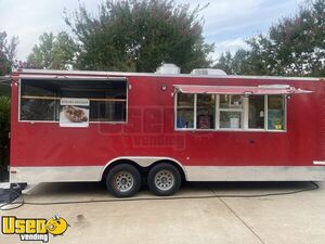 Used 2013 - 8.5' x 22' Mobile Kitchen / Used Food Concession Trailer with Porch