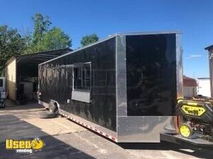 LIKE NEW 2022 - 30' Freedom Food Concession Trailer with Bathroom