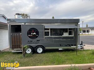 2022 8' x 18' Wood-Fired Pizza Food Concession Trailer