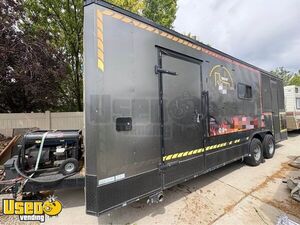 2019 Barbecue Food Concession Trailer with 7' Porch Mobile Vending Unit