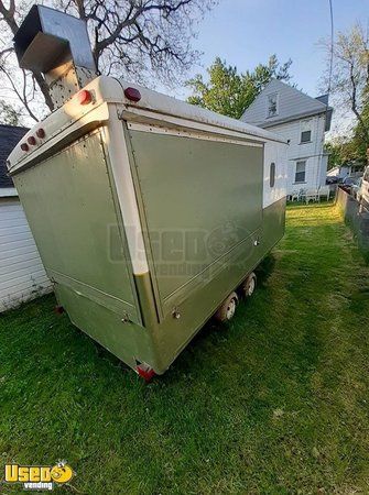 Wells Cargo 7' x 14' Street Food Concession Trailer