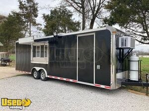 2021 8.5' x 30' Commercial Kitchen Mobile Food Unit Concession Trailer