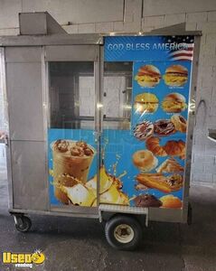 Preowned Compact Mobile Street Food Concession Trailer