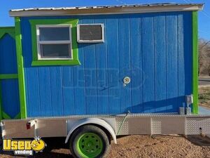 Compact - Mobile Sno Cone Trailer/ Shaved Ice Concession Trailer