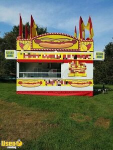 Carnival Style 2005 6.5' x 16' Hot Dog / Beverage Food Concession Trailer
