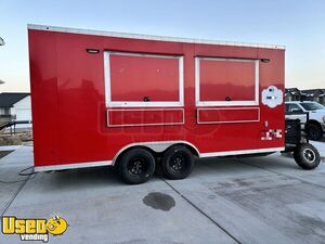 Like-New - 2023 8' x 18' Kitchen Food Concession Trailer with Pro-Fire Suppression