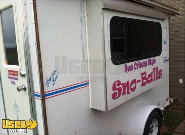 2003 - Sno Pro 6'X10' Snow Cone / Shaved Ice Concession Trailer
