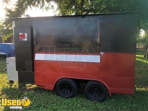 2019 - 7' x 12' Barbecue Concession Trailer / Used Mobile Barbecue Unit