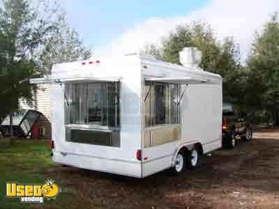 2007 8x16 Concession Trailer- New, Never Used