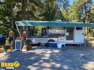 Used 2014 - 8' x 30' Mobile Barbecue Food Trailer with Porch