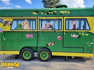 2002 8' x 16' Street Food Vending Trailer / Mobile Kitchen Concession Unit