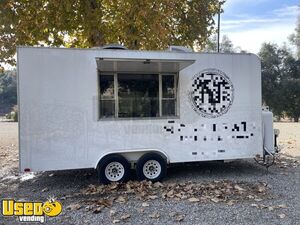 2015 8   x 20   Kitchen Food Trailer w/ Fire Suppression & HCD Insignia