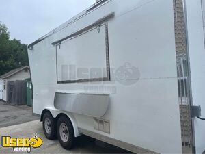 2024 8' x 16' Kitchen Food Concession Trailer with Pro-Fire System