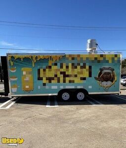 Loaded 2023 20' Kitchen Food Concession Trailer with Pro Fire System