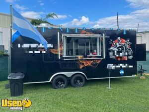 2024 8' x 20' Kitchen Food Concession Trailer with Pro Fire System