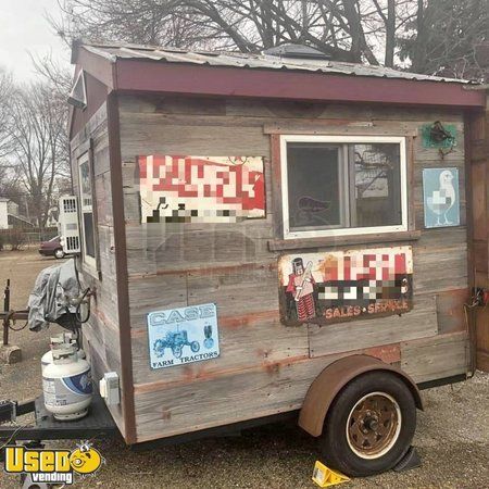 2014 - 6.7' x 7.8' Food Concession Trailer