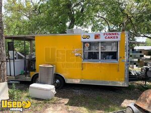 Freedom Food Concession Trailer / Used Mobile Kitchen with Porch