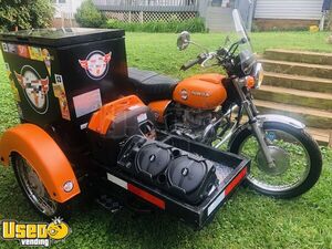 Honda Vintage 1979 Ice Cream Cycle/ Motorcycle w/ Custom Engineered Sidecar