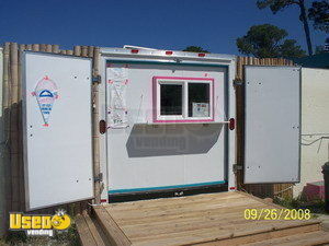 2008 7x14 Hot Dog, Pizza, and SnoKone Concession Trailer