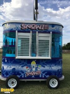 Versatile - 2014 10' Snowie Shaved Ice Trailer Snowcone Kiosk Snowball Trailer