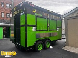 2023 8' x 14' Kitchen Food Concession Trailer with Fire Suppression System