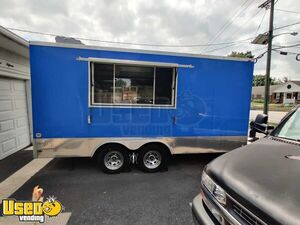 2016 - 8.5' x 16' Food Concession Trailer Mobile Kitchen w/ Pro Fire System