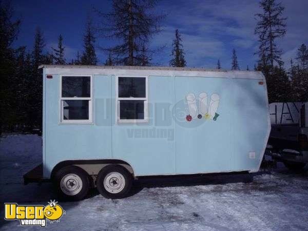 15' x 7' Newly Refurbished Food Concession Trailer