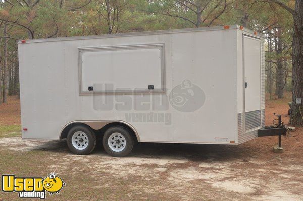 2015 - 8.5' x 16' Food Concession Trailer