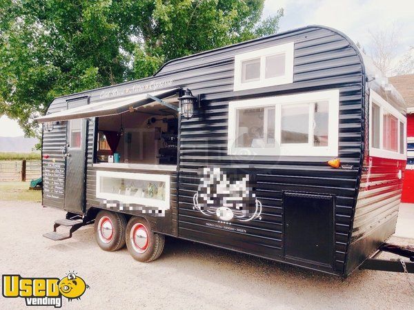 Turnkey Mobile Cafe Business- 1972 8.5' x 19' Vintage Coffee Concession Trailer