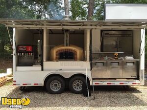 NICE 2015 - 8.5' x 16' Wood-Fired Pizza Concession Trailer / Mobile Pizzeria