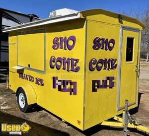 2012 Sno Pro 6' x 12' Shaved Ice Concession Trailer / Snowball Vending Unit