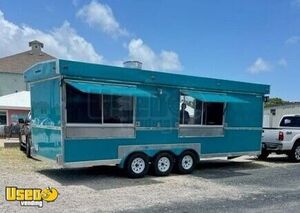 2022 8' x 24' Kitchen Food Trailer | Food  Concession Trailer