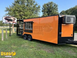 NEW Ready-to-Outfit 2023 - 8.5' x 22' Empty Food Concession Trailer with Porch