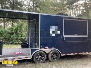 Like New 2020 - 8.5' x 20' Street Vending Unit - Concession Trailer with Open Porch