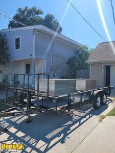 Turnkey - 2012 7' x 18' Commercial Crawfish Boiling Trailer