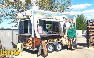 2014 8.5' x 14' Kitchen Food Concession Trailer with Fire Suppression System