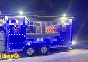 2023 8' x 14' Food Kitchen Concession Trailer Mobile Vending Unit