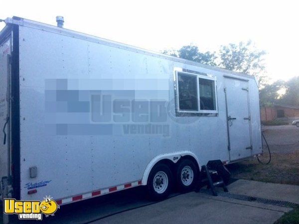 8.5' x 26' Concession Trailer Mobile Kitchen Sale