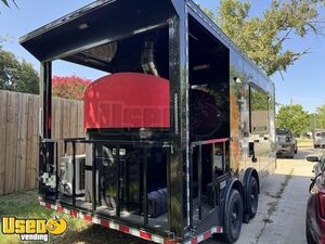 2025 8' x 20' Wood-Fired Pizza Oven Trailer Mobile Food Unit