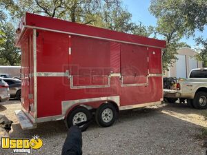 2022 8' x 16' Kitchen Food Concession Trailer Mobile Vending Unit