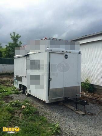 1991- 8' x 16' Wells Cargo Food Concession Trailer