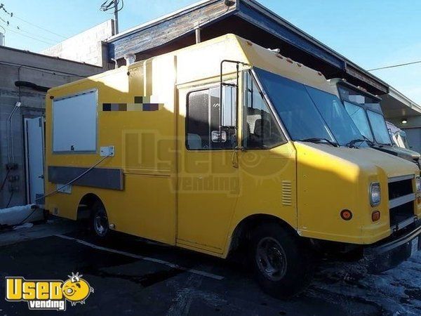 Used Chevrolet P30 Multi-functional Food Truck with Pro Fire Suppression System