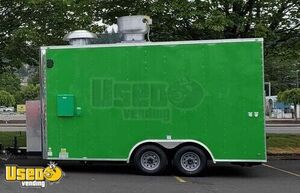 2020 8.5' x 16' Kitchen Food Trailer | Food Concession Trailer