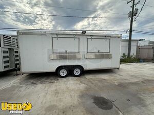 Like New - 20'  2022 Concession Trailer | Ready to Customize Trailer