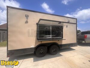 Custom Built - 2024 8.5' x 16' Quality Cargo Boba/Coffee Concession Trailer