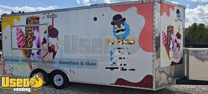 2023 - 8.5 x 20'  Freedom Ice Cream/Dessert Concession trailer Mobile Vending Unit